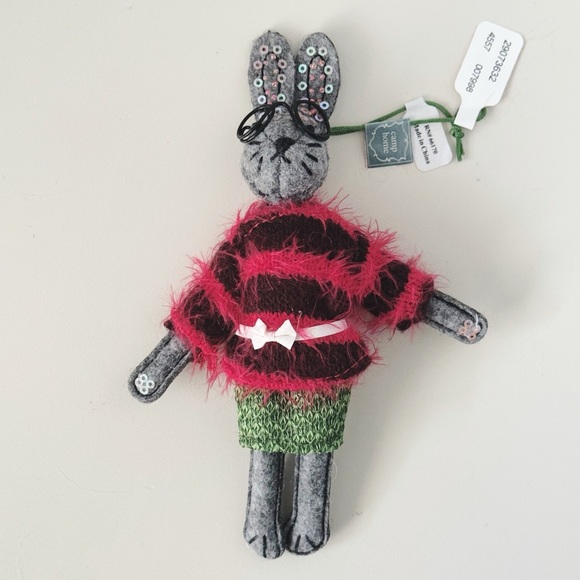 Anthropologie + Camp Home Soirée Bunny RED - 2013 - Picture 1 of 11
